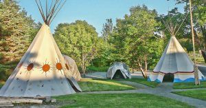 Camping de Estados Unidos.