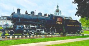 Canadian Pacific Railway. Estación de Tren de Kingston. Ontario, Canadá.