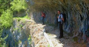 Canal del Cinca. Ruta del PR HU 137 Bielsa, Tella. Huesca, Aragón.