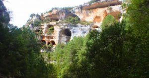 Cañón del Vero. Cuevas y Abrigos. Sierra de Guara, Alquezar. Huesca.