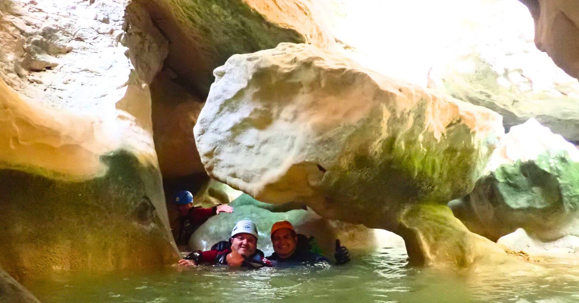Caos y Estrecho en el Cañón del Río Vero. Sierra de Guara. Alquezar. Huesca.