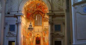 Capilla Brancacci Masaccio, Santa María Carmine. Florencia. Toscana, Italia.