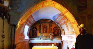 Capilla de la Cueva Ermita de San Bernabé y San Tirso. Las Merindades, Burgos.
