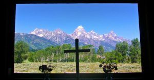 Capilla de la Transfiguración. Parque Nacional Grand Tetón. Jackson, Wyoming. Estados Unidos.