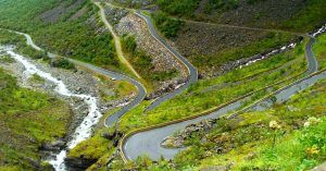Carretera de los Trolls, Trollstigen. Noruega.