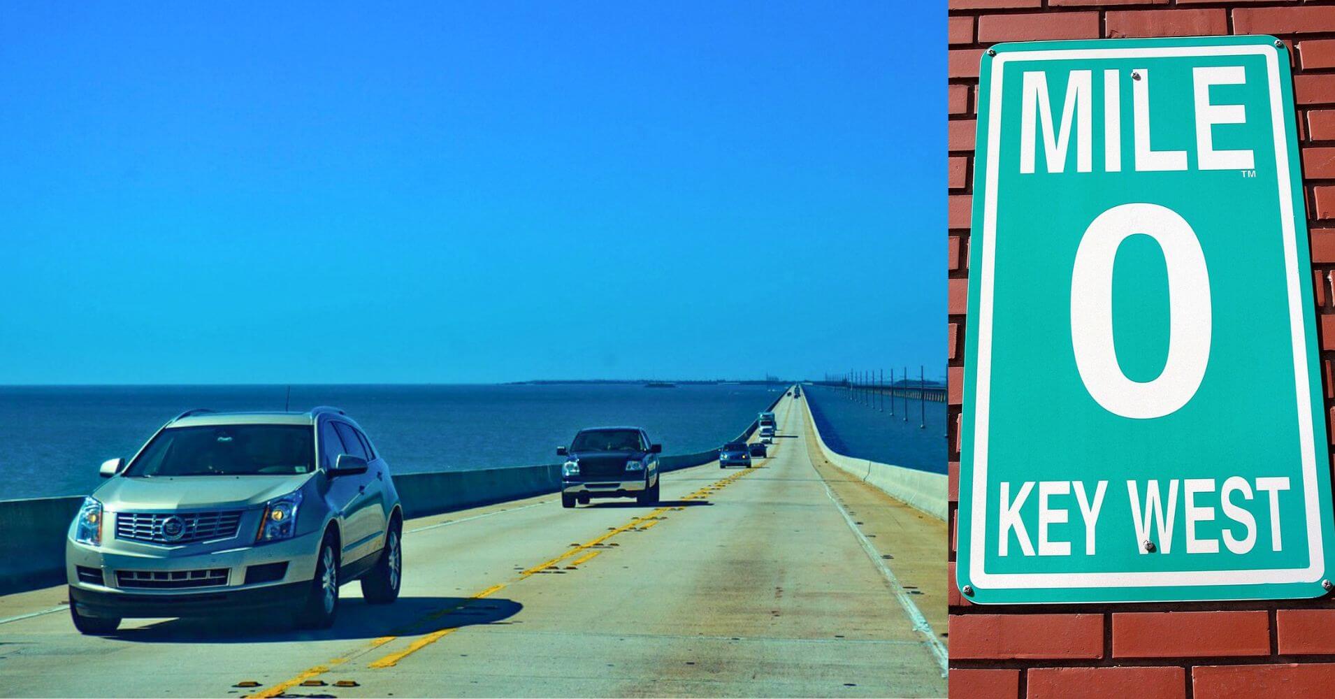 Carretera Escénica US1 Overseas Highway. Florida, Estados Unidos.