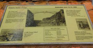 Cartel Puentes Navajos. Marble Canyon. Arizona, Estados Unidos.