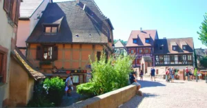 Casa Pintoresca de Alsacia. Kayserberg.