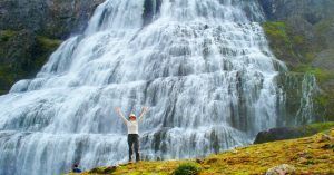Cascada de Dynjandifoss. Fiordos del Oeste. Ísafjörður. Vestfirðir. Islandia.