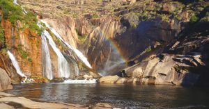 Cascada de Ézaro. Santa Uxía do Ézaro. Río Salas. Dumbría. A Coruña. España.