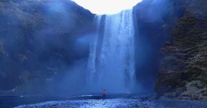 Cascada de Skógafoss. Islandia.