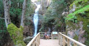 Cascada del Chorro. Las Becerras, Los Navalucillos. Toledo, Castilla la Mancha.