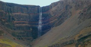 Cascada Hengofoss. Islandia.