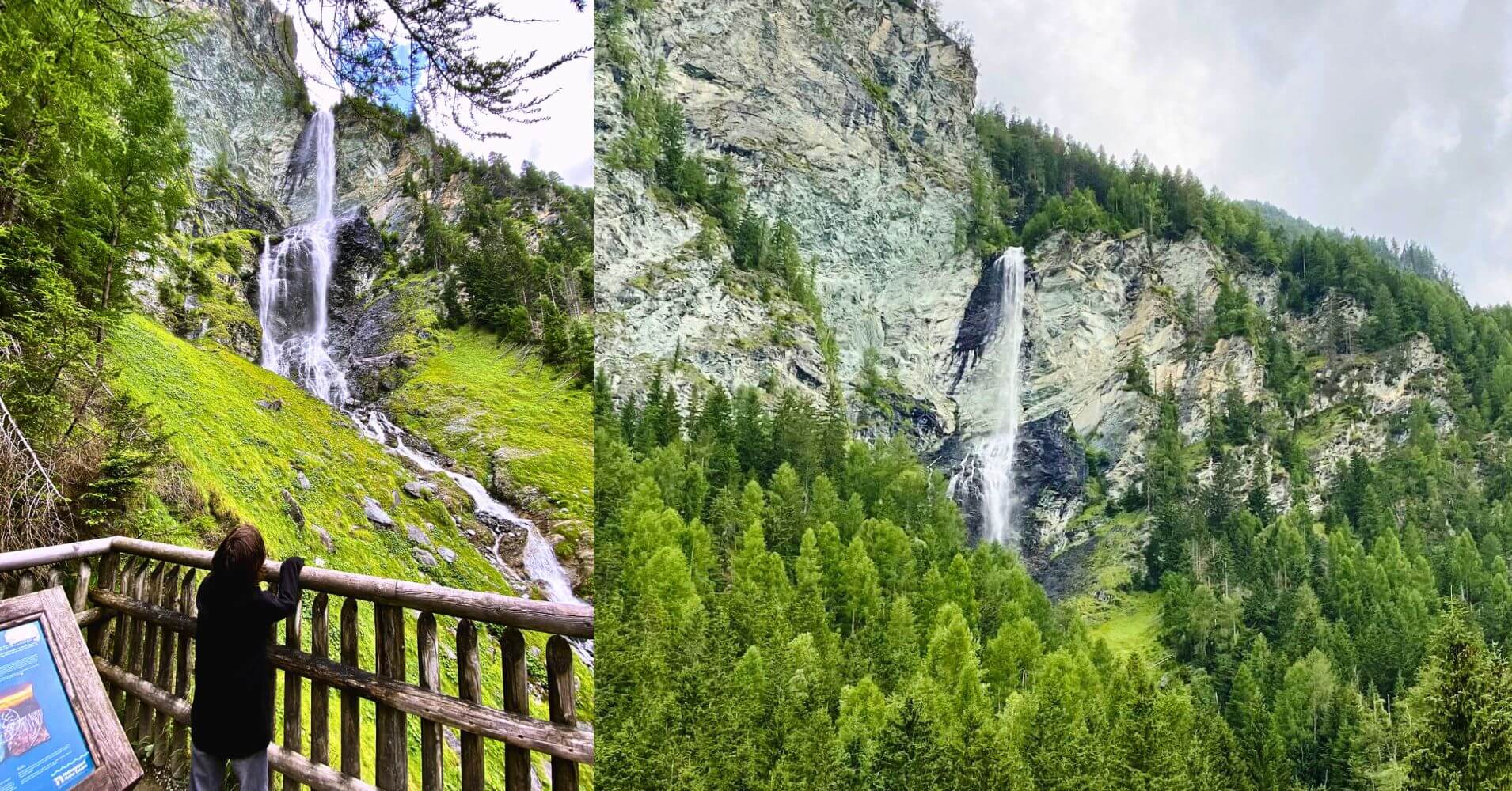Cascada Jungfernsprung. Heiligenblut am Grosglockner. Carintia, Austria. Cascada Jungfernsprung. Heiligenblut am Grosglockner. Carintia, Austria.