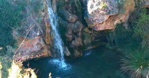 Cascada Polainas. Amanaderos de Riodeva. Teruel, Aragón.