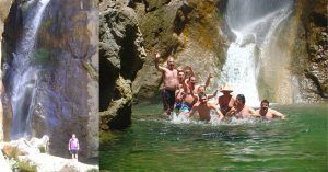 Cascada Salto de los Órganos. Sierra de Cazorla. Jaén. Andalucía.