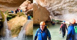 Cascadas, Caos y Estrechos del Cañón del Río Vero. Sierra de Guara. Alquezar, Huesca.