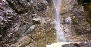 Cascadas de Glestscherschlucht Garganta del Glaciar. Grindelwald, Suiza.