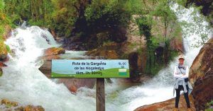 Cascadas del Valle del Jerte. Garganta Nogaledas. Navaconcejo, Cáceres. Extremadura.