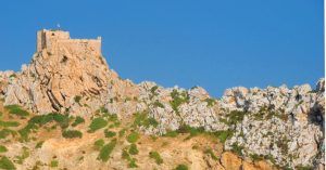 Castillo de Cabrera. Baleares, Isla de La Cabrera.