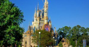 Castillo de Cenicienta. Disney World Mundo Disney. Orlando, Florida. Estados Unidos.