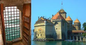 Castillo de Chillón. Veytaux, Lago Lemán. Vadud, Suiza.