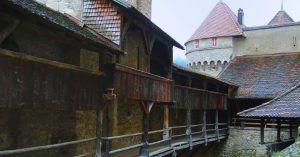 Castillo de Chillon. Veyteaux, Suiza.