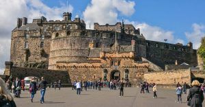 Castillo de Edimburgo. Escocia, Reino Unido.