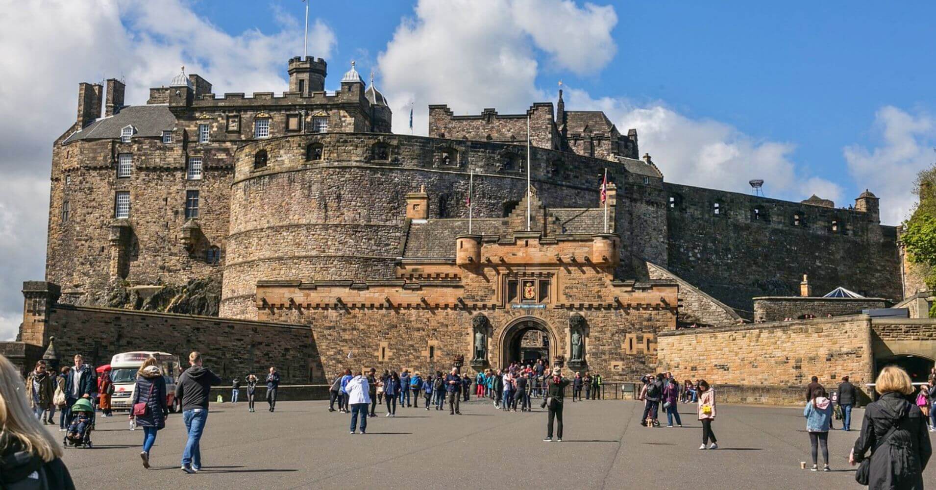Castillo de Edimburgo. Escocia, Reino Unido.