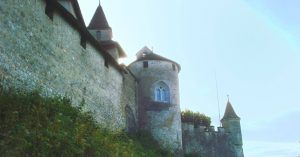 Castillo de Gruyères, Cantón de Friburgo. Suiza.
