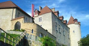 Castillo de Gruyères Paraíso Medieval. Suiza. Cantón de Friburgo. Suiza.