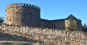 Castillo de Magalia en Las Navas del Marqués. Ávila, Castilla y León.