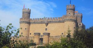 Castillo de Manzanares El Real. Comunidad de Madrid.