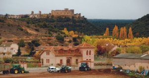 Castillo de Pedraza en Segovia. Castilla y León.