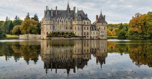Castillo de Sully-Sur-Loire. Departamento de Loiret, Región Centro. Francia.