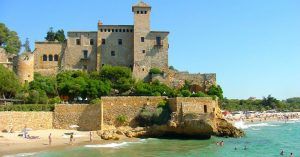 Castillo de Tamarit. Tarragona, Cataluña. España.