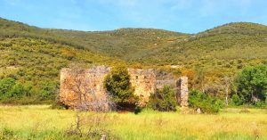 Castillo del Yacimiento Arqueológico de Hontanar. Montes de Toledo, Castilla La Mancha.