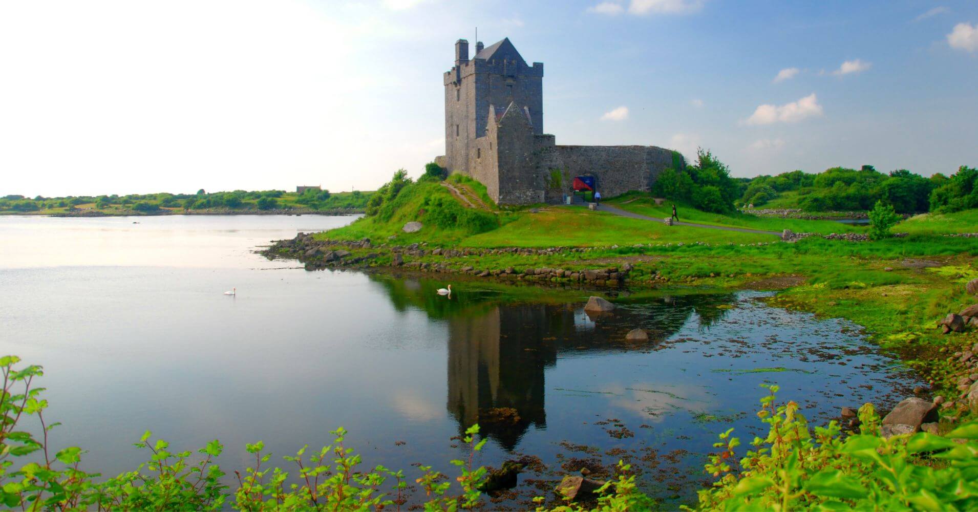 Castillo Dunguaire, Irlanda.
