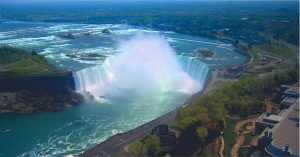 Catarata Horseshoe. Cataratas del Niágara. Canadá, Estados Unidos.
