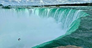 Catarata Horseshoe Falls. Cataratas del Niágara. Toronto, Canadá. Niágara, Estados Unidos.