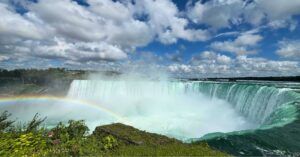 Cataratas del Niágara. Niagára Falls, Toronto, Canadá. Niagara, Estados Unidos.