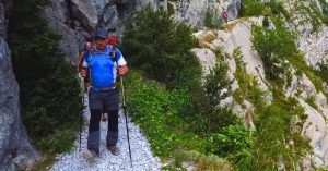 Chemin de la Mâture, Cordillera de los Pirineos. Francia.
