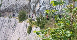 Chemin de la Mâture, Parque Nacional de los Pirineos, Francia.