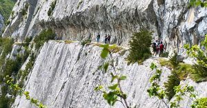Chemin de la Mâture, Cordillera de los Pirineos, Francia.