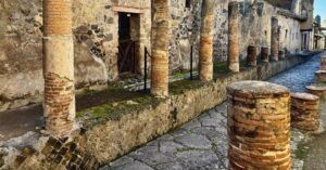 Ciudad de Pompeya. Campania, Italia.