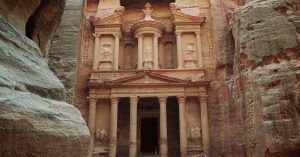 Ciudad Nabatea de Petra. Jordania.