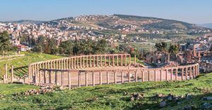 Ciudad Romana de Jerash. Jordania.