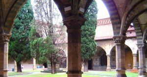 Claustro del Museo de Santa María de Novella. Cinco días en Florencia. Toscana, Italia.