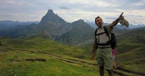 Col des Moines entre España y el país francés.