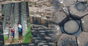 Columnas Hexagonales. Calzada del Gigante, Bushmills. Irlanda del Norte.